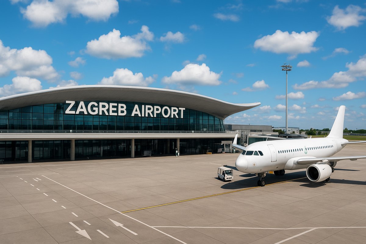 Zagreb Franjo Tuđman Airport terminal